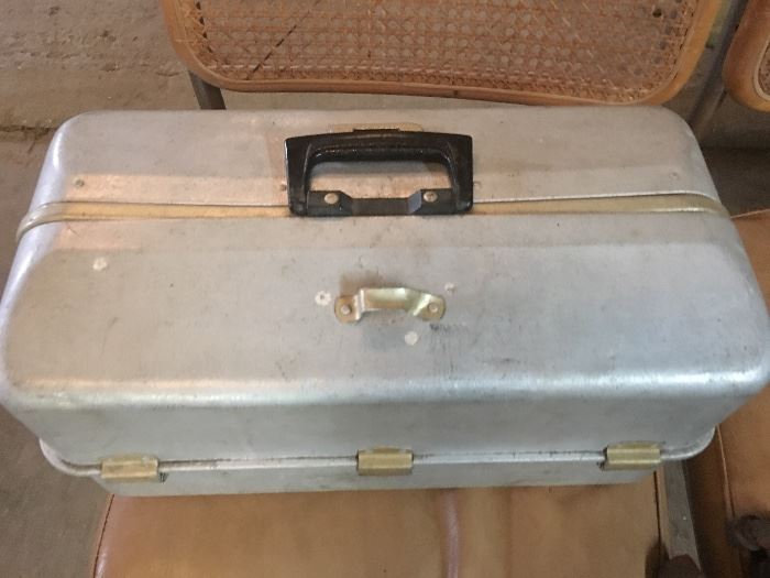 Vintage Aluminum Tackle Box 