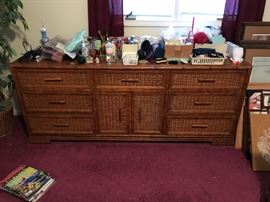 South Pacific Dresser, part of a five piece set! Beautiful pieces, quality!