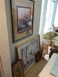 Artwork nicely framed!
