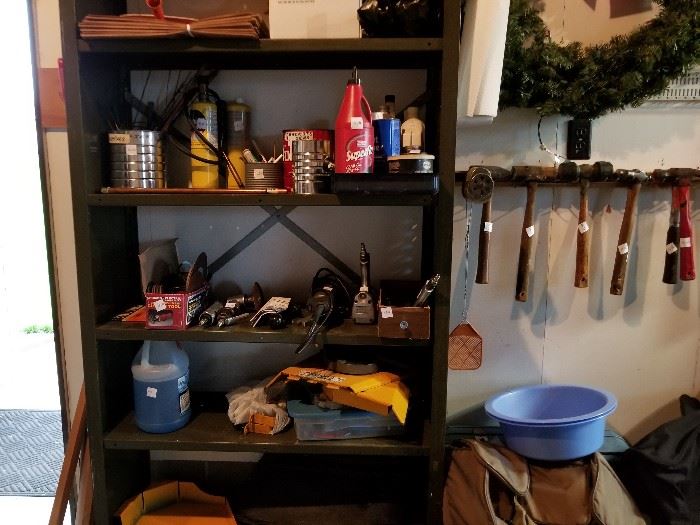 hammers, tools, misc