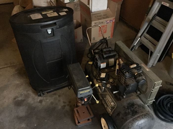 Generator and drill press