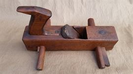 old wood plane