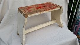 primitive dovetail cricket stool