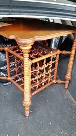rare antique M. Younglove Ransom&nbsp;Fretwork table, better picture coming