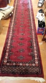 hand knotted runner
