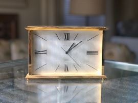 Tiffany clock from presented from Avon corporate