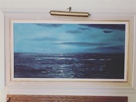 Large Violet Parkhurst original paining with paperwork!