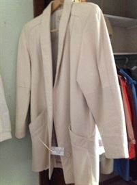 Leather Coat Size Large. We have several very nice pieces of ladies Clothing Size Large.