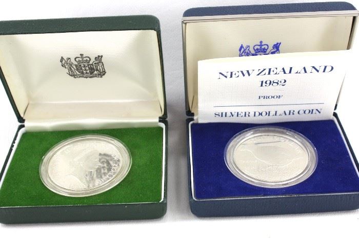 Coins New Zealand Silver