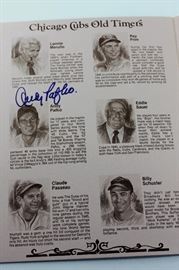 Cubs Old Timers Program signed a
