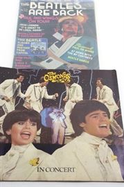 Paper programs Osmonds and Beatles a