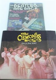 Paper programs Osmonds and Beatles