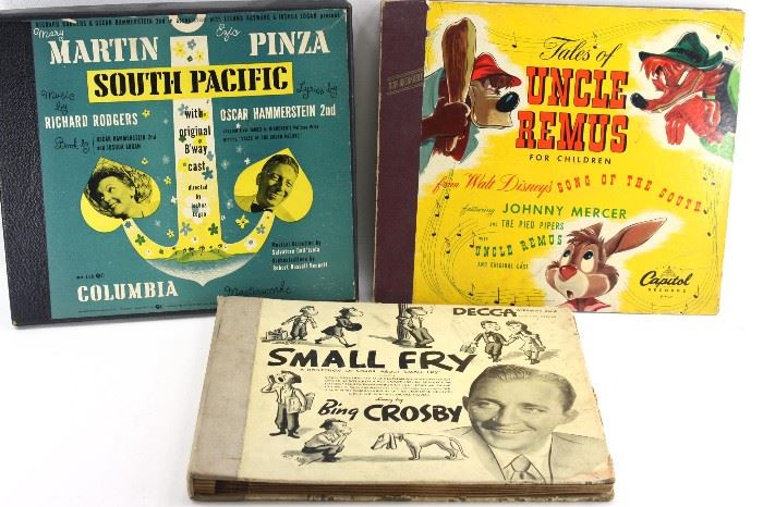 Records boxes Vintage