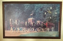 Vintage Budweiser clock