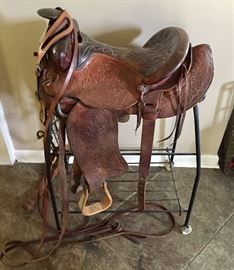 Vintage saddle