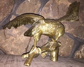 Brass eagle