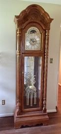Howard Miller moon phase grandfather clock
