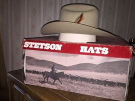 Stetson hat with box