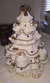 Lenox jeweled candlelight Christmas tree