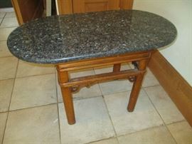 GRANITE SIDE TABLE