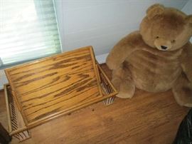 BED TRAY, STUFFED ANIMAL