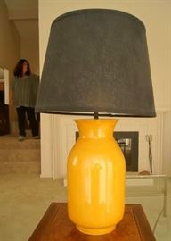 Yellow Lamp.  Item #017
