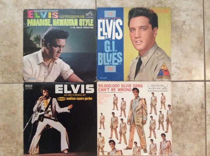 Elvis LP’s