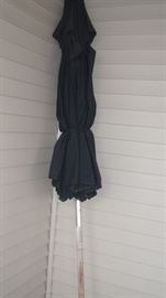Black Patio umbrella
