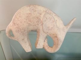 6. Pair of Ceramic Elephants
