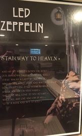 72. Led Zeppelin Framed Poster  (24"x 36")