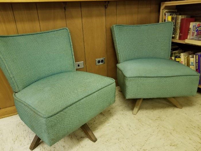 vintage swivel chairs
