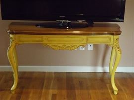 Console table. TV Unavailable
