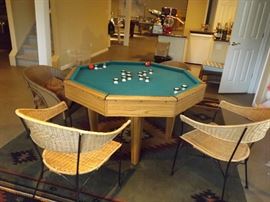 Bumper Pool Poker Table