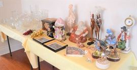 ORIENTAL AND BIRD FIGURINES