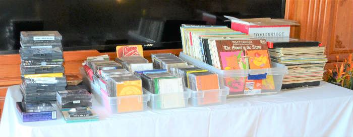 RECORDS, CDs, DVDs