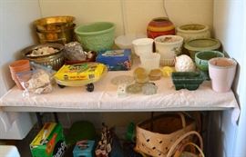 FLOWER POTS AND GARDEN CHEMICALS