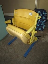 Seat from the old St. Louis Blues Hockey Stadium