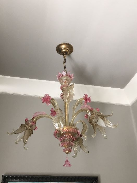 Venetian murano chandelier