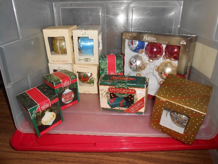 Boxed ornaments