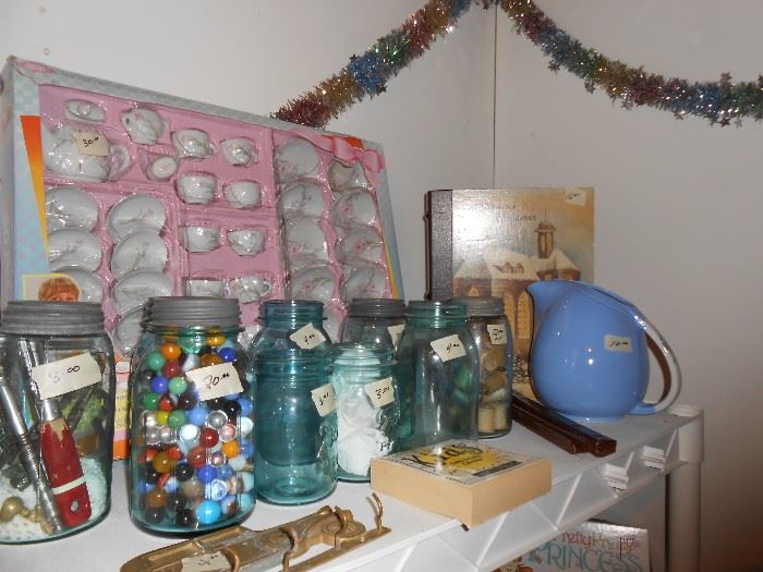 Marbles and ball jars