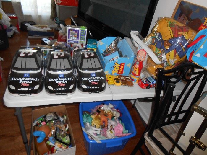 Nascar Goodwrench cars,  Toy Story items
