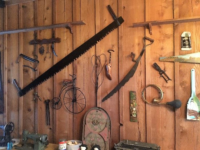 vintage tools and decor 2