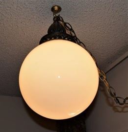 Moonball Hanging Lamp, Vintage