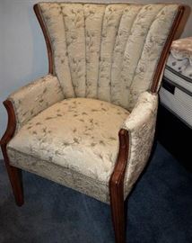 Vintage Brocade Chair