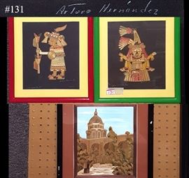 Art Hernandez Arturo Mexico Straw Art Three