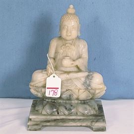 Asian Arts Soapstone Buddha