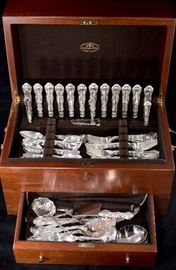 Gorham Strasburg Sterling silver set