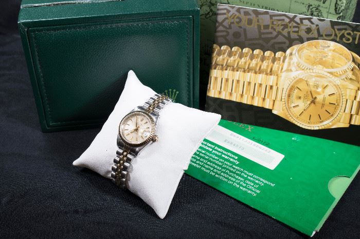 Rolex Oyster Watch With Certificate
