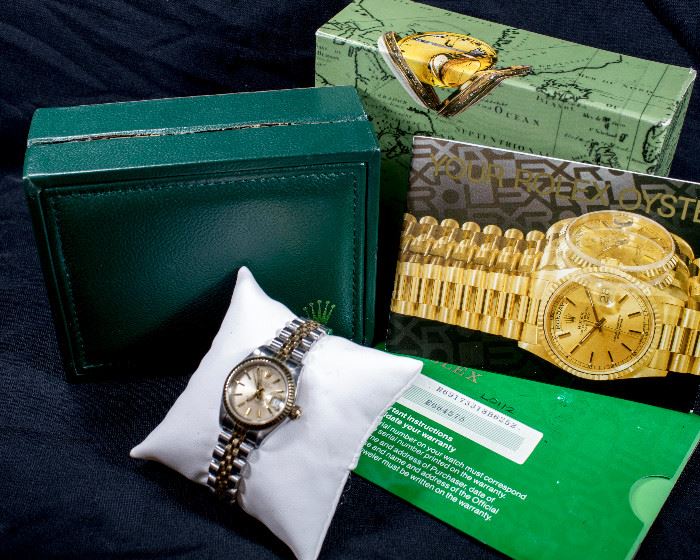 Rolex Oyster Watch With Certificate