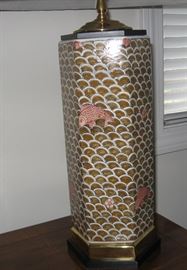 asian fish lamp